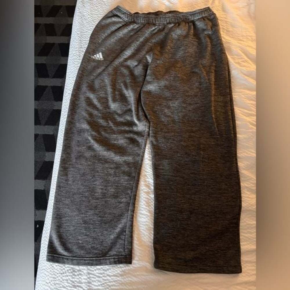 Adidas Mens Dark Gray Sweats